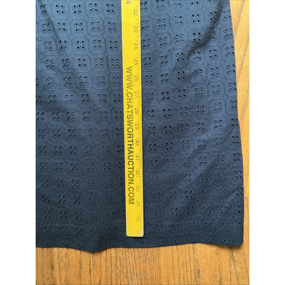 NWOT Banana Republic Midi Size 6 Dress Navy 100% Cotton Sundress Sleeveless NEW - Picture 10 of 12